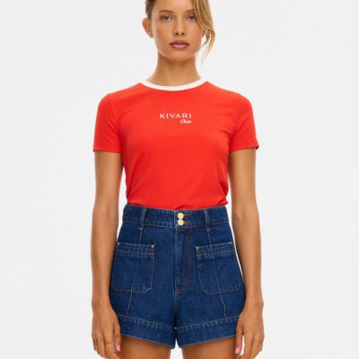 Kivari Club Baby Tee - Image 1