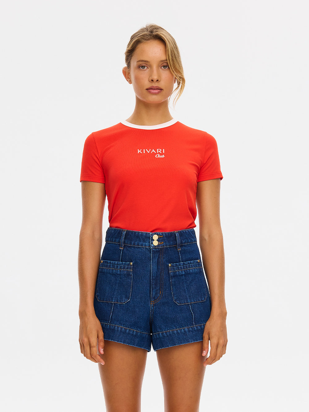 Kivari Club Baby Tee - Image 1
