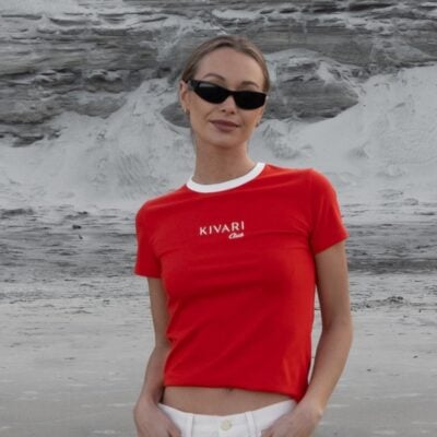 Kivari Club Baby Tee - Image 2