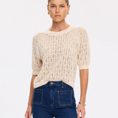 Kivari Kendall Knit Tee - Image 1