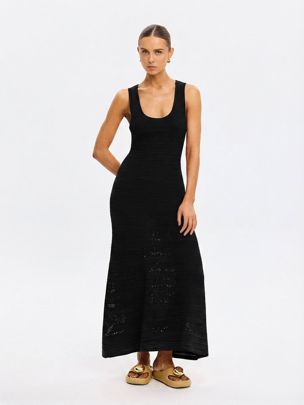 Kivari Jacqui Knit Maxi Dress - Image 1