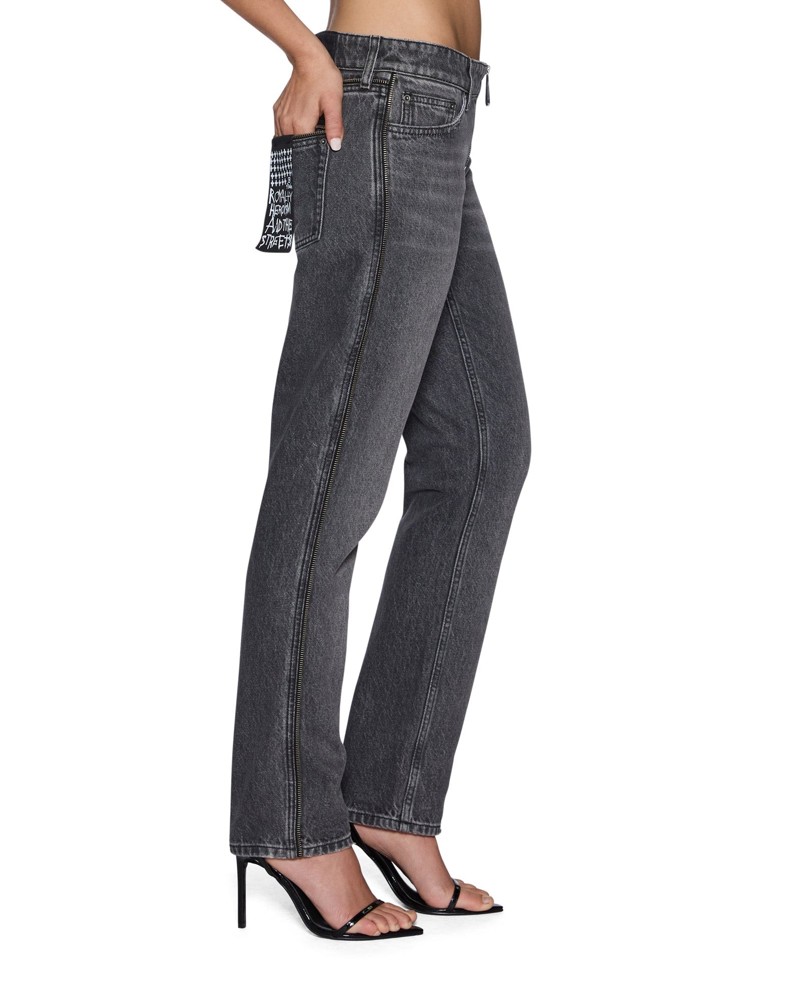 Ksubi The Moss Jean Glitch Grey - Image 1