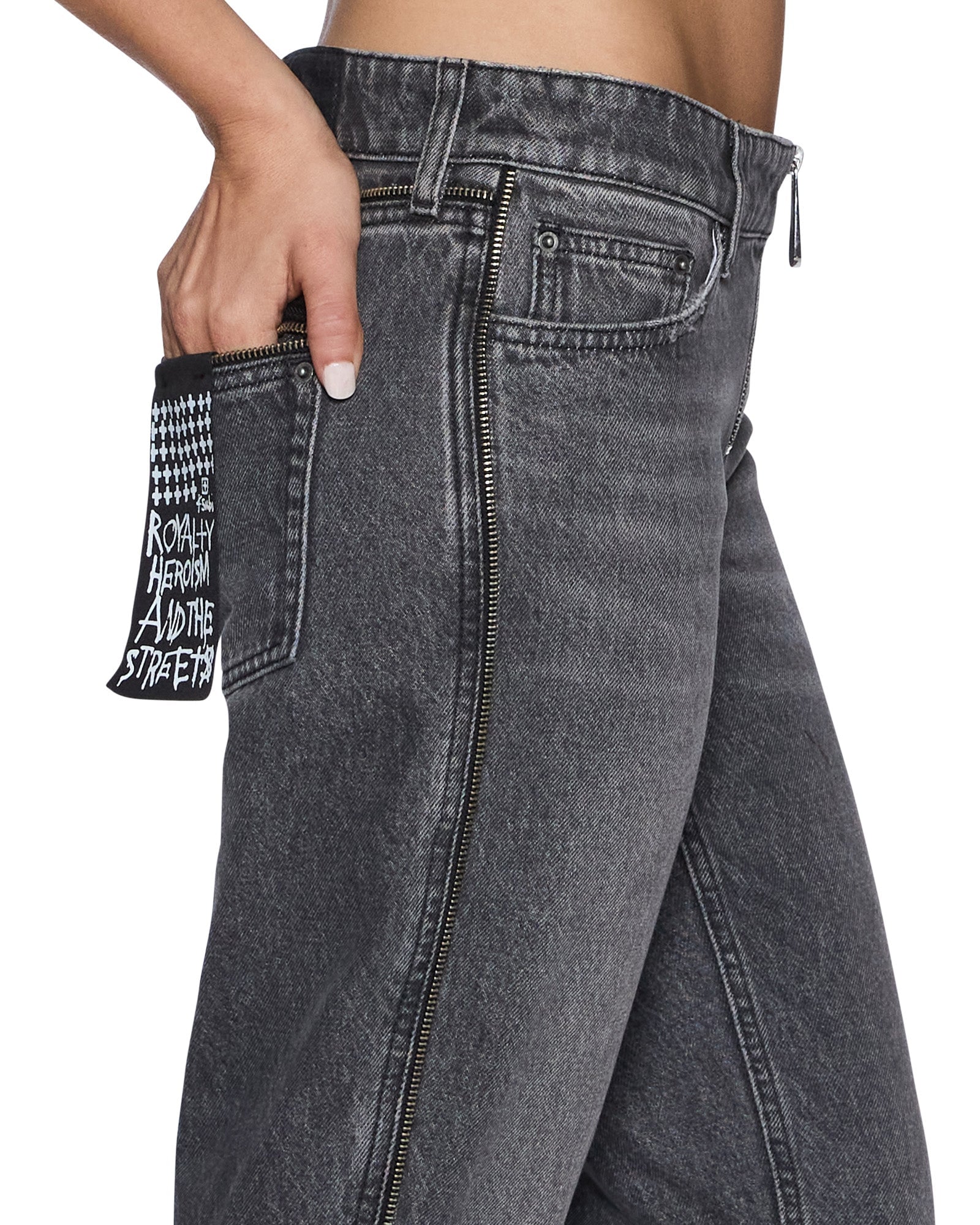 Ksubi The Moss Jean Glitch Grey - Image 3