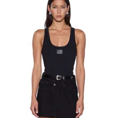Ksubi Stacked Origin Tank Black - Image 1