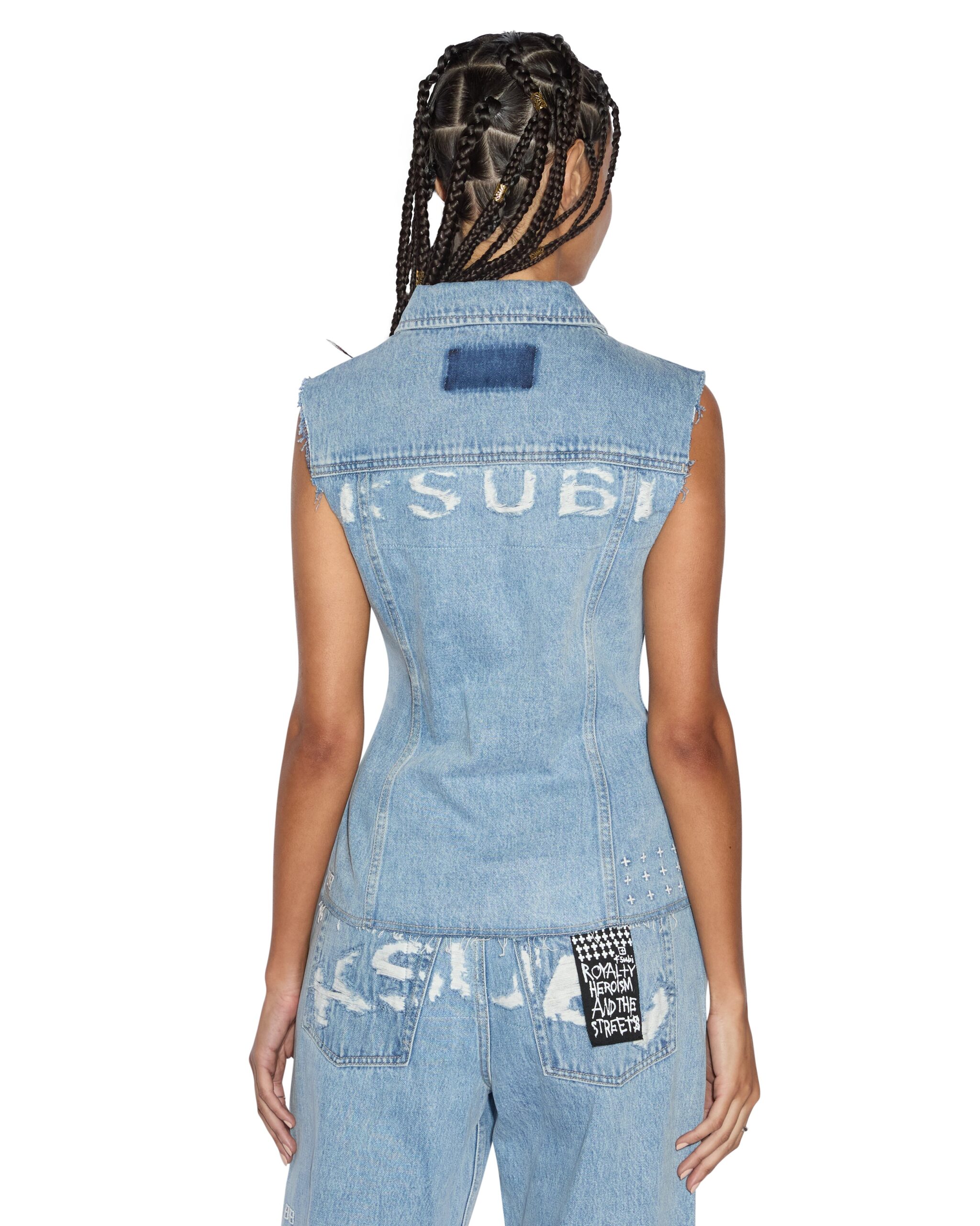 Ksubi Spark Vest Torn UP - Image 1