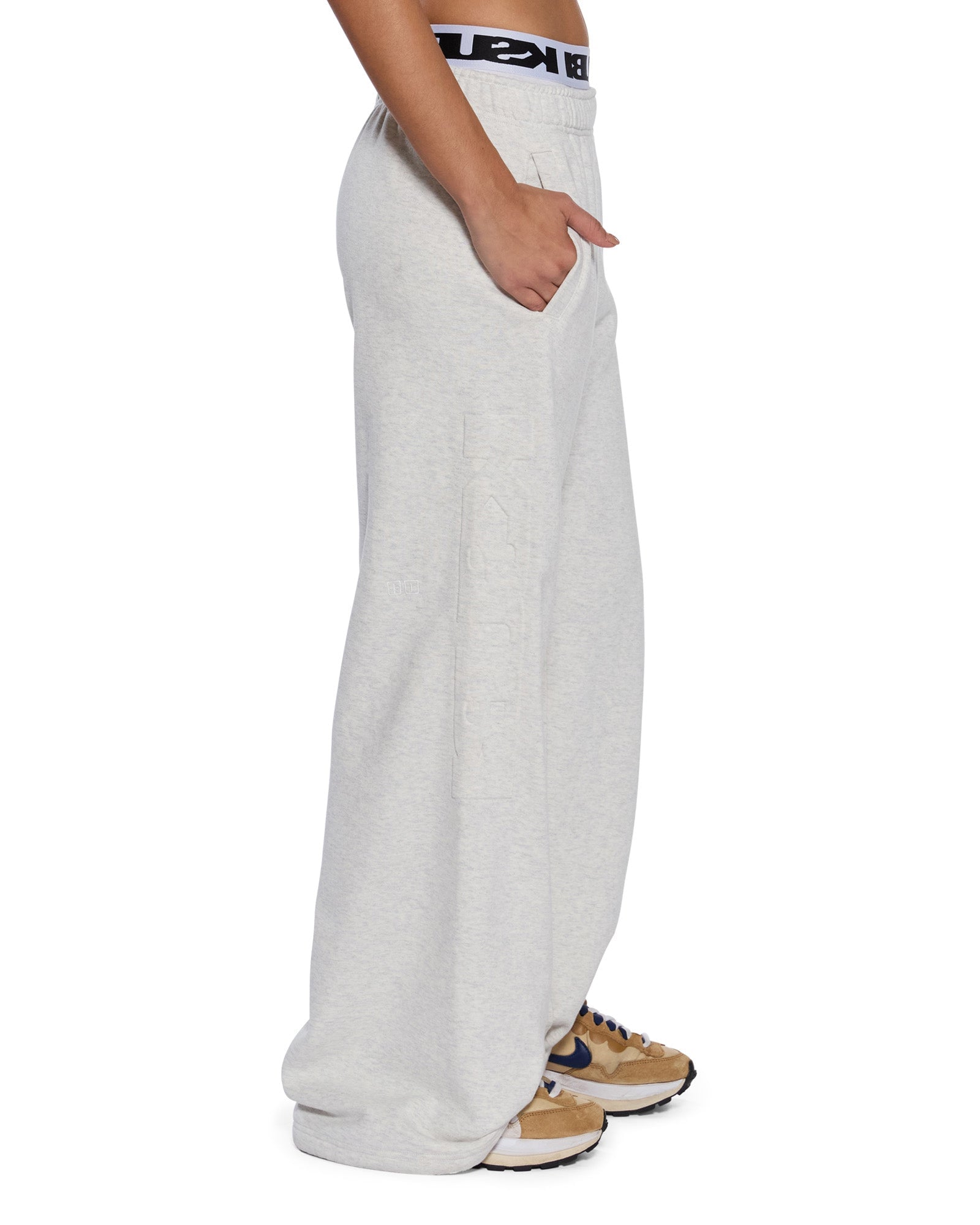 Ksubi Sott Origin Trakpant Snow Marle - Image 3