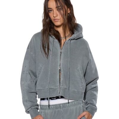 Ksubi Sott Origin Hoodie Nightowl Grey - Image 1