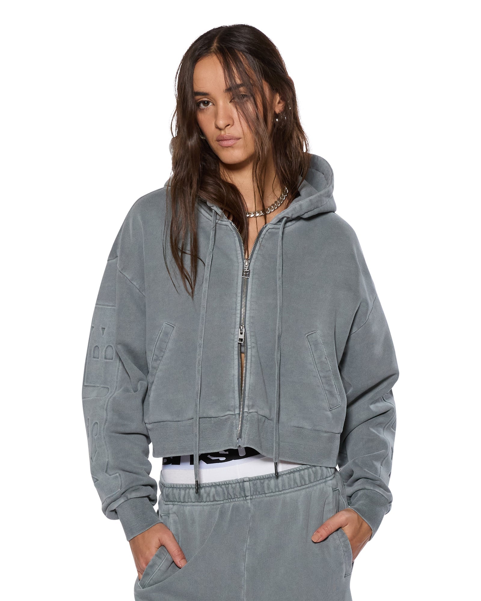 Ksubi Sott Origin Hoodie Nightowl Grey - Image 1