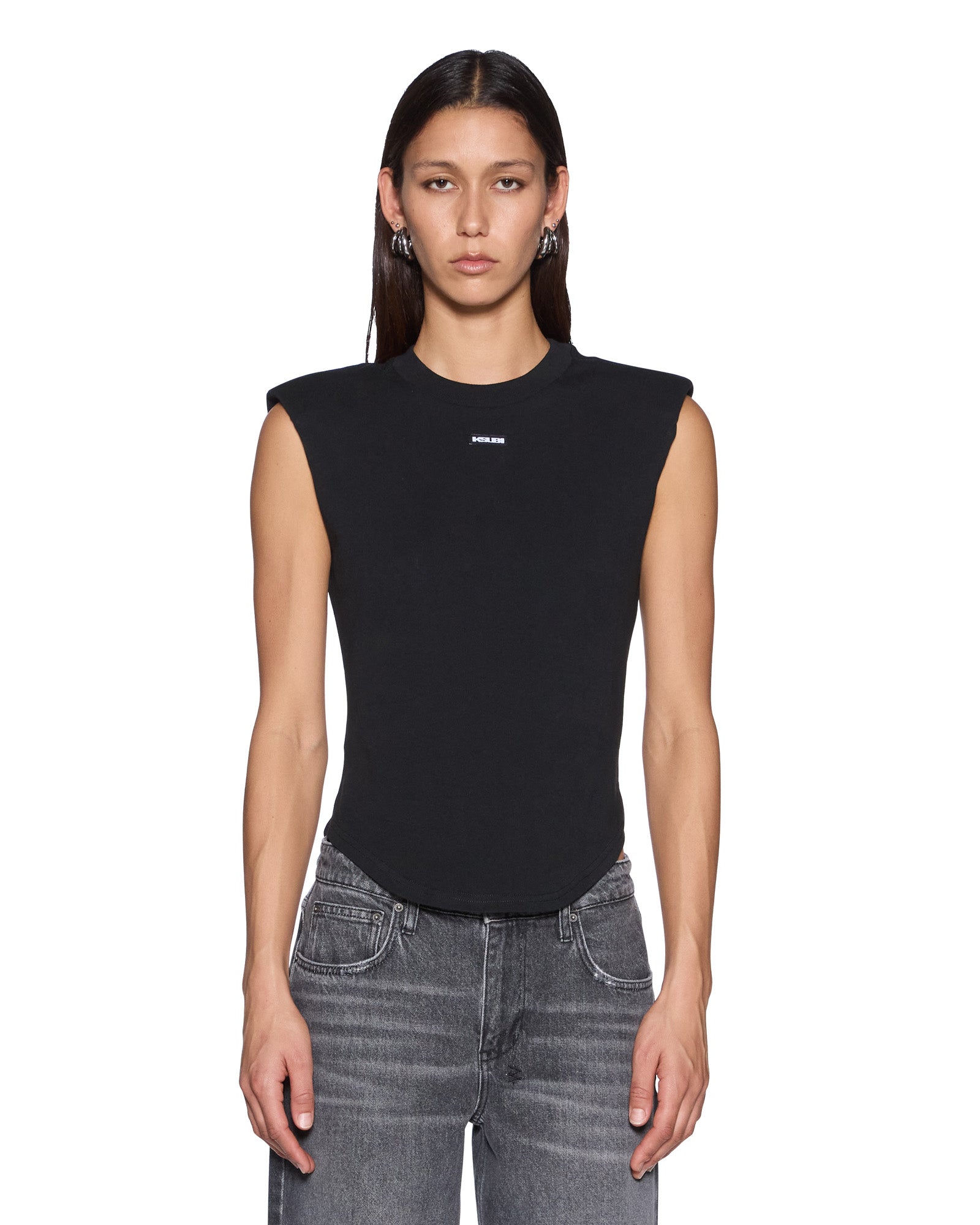 Ksubi Sott Capital SS Tee Black - Image 1