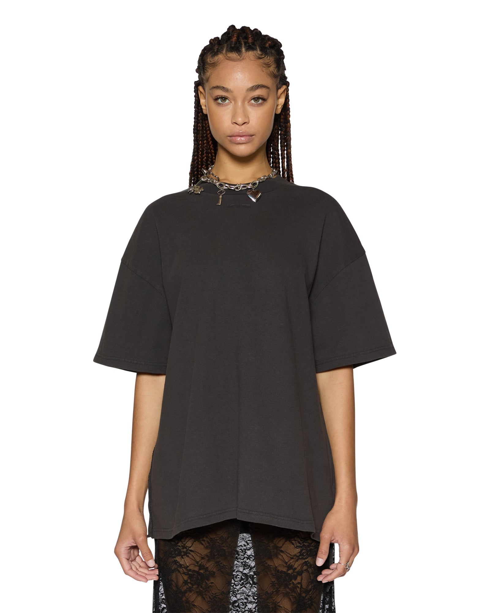 Ksubi Sott Boyfriend Tee Black - Image 1