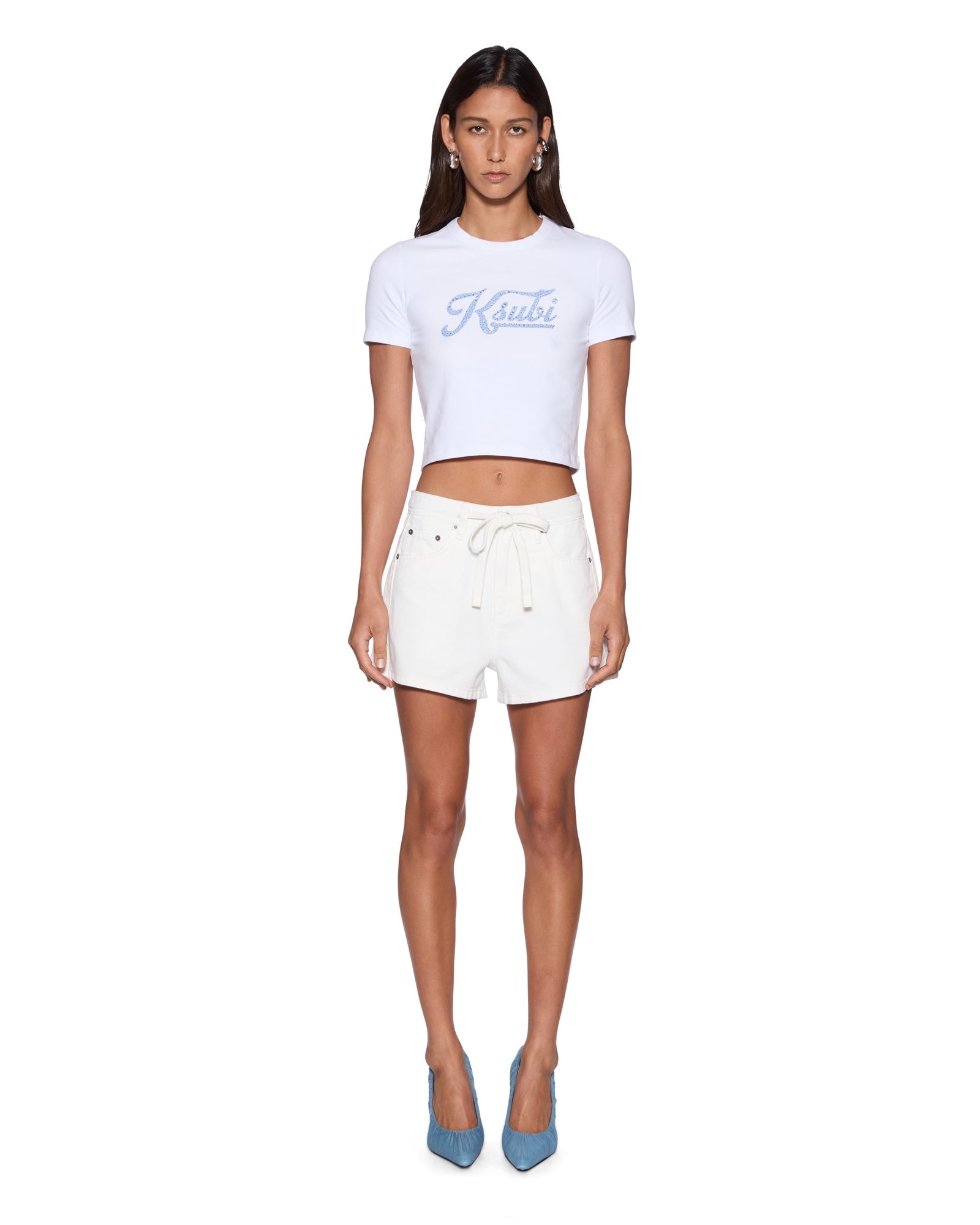 MNKSB041026023658060_2 Ksubi Slouch Short Trak Blanc - Image 2