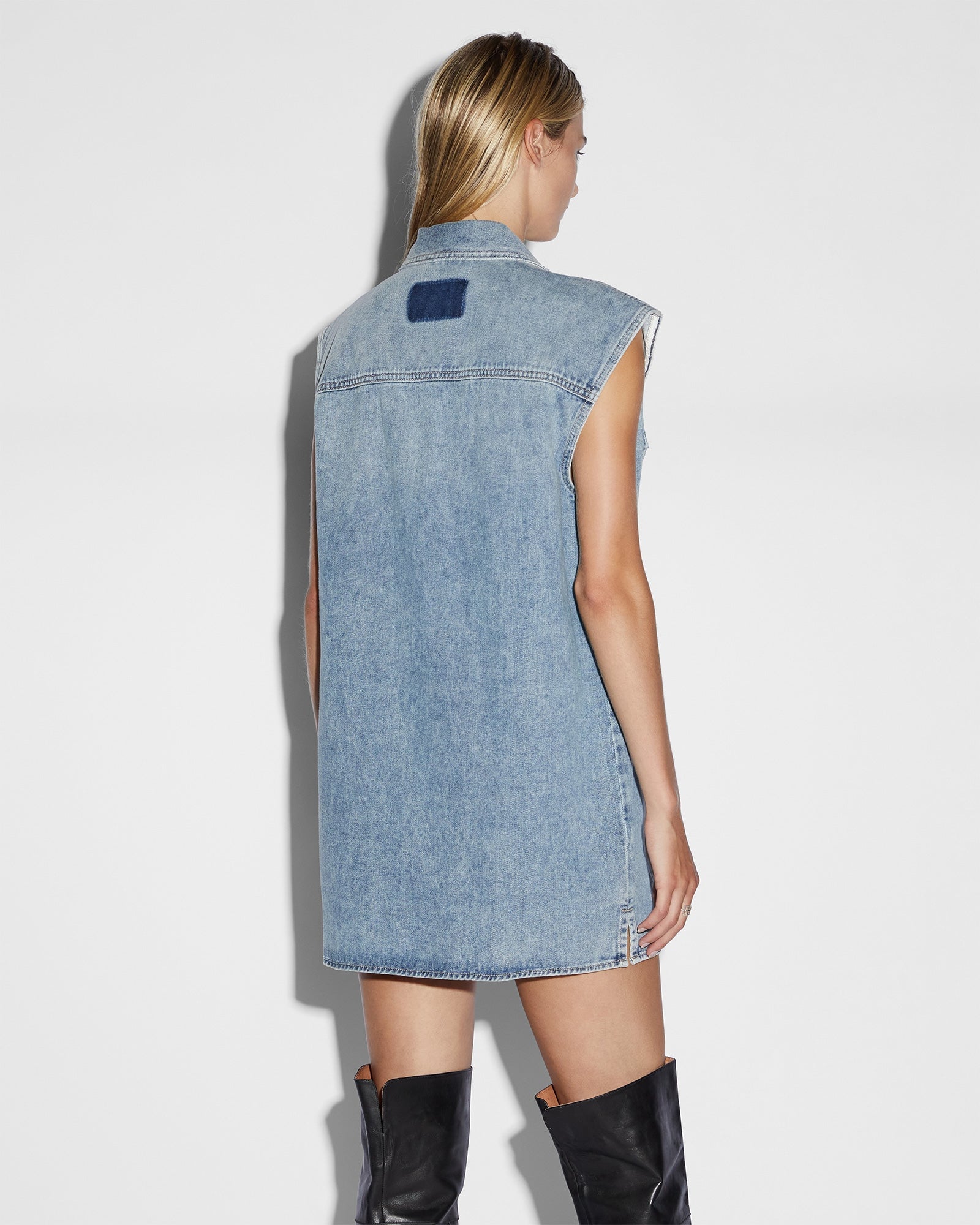 MNKSB041026023658069_3 Ksubi Sleeveless Dress Overkast - Image 3
