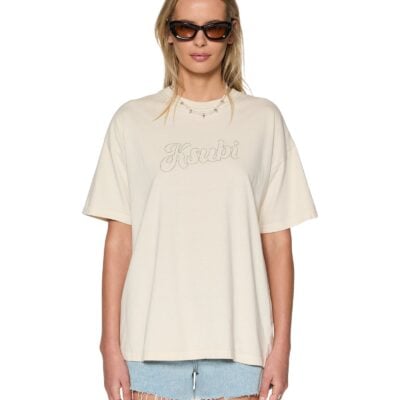 Ksubi Sketch OH G Tee Slice Ecru - Image 2