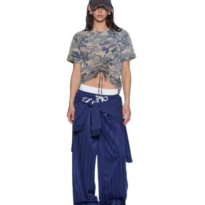 Ksubi Ruched Everyday SS Tee Camo - Image 2