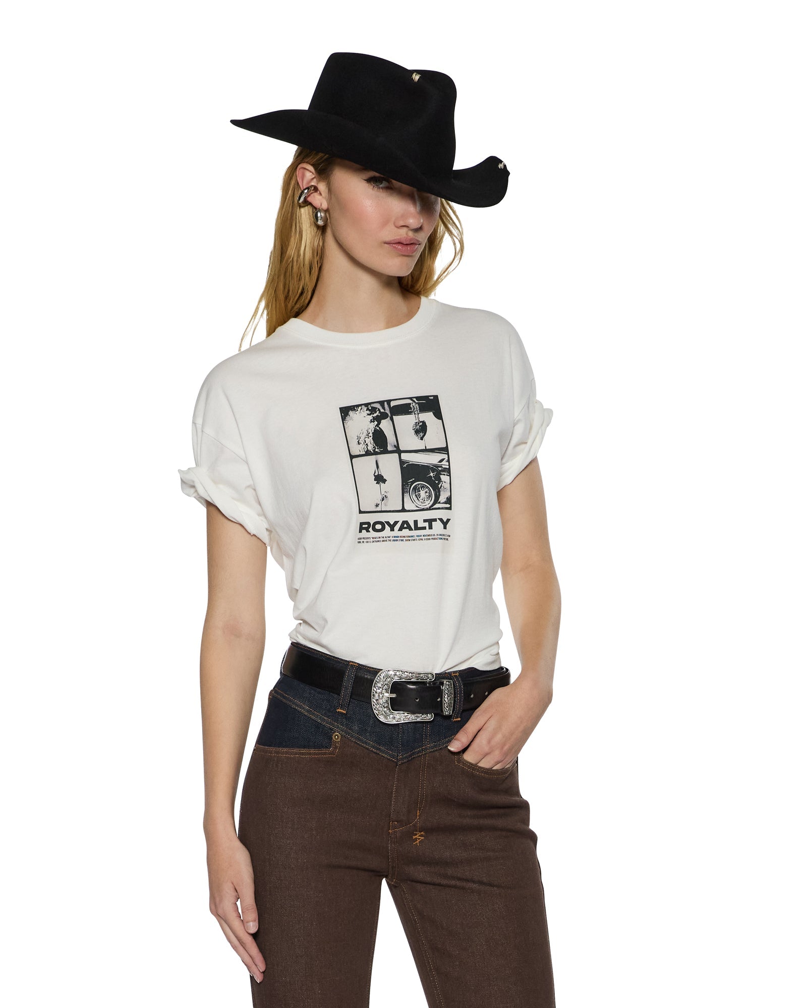 Ksubi Royalty Everyday SS Tee Vintage White - Image 1