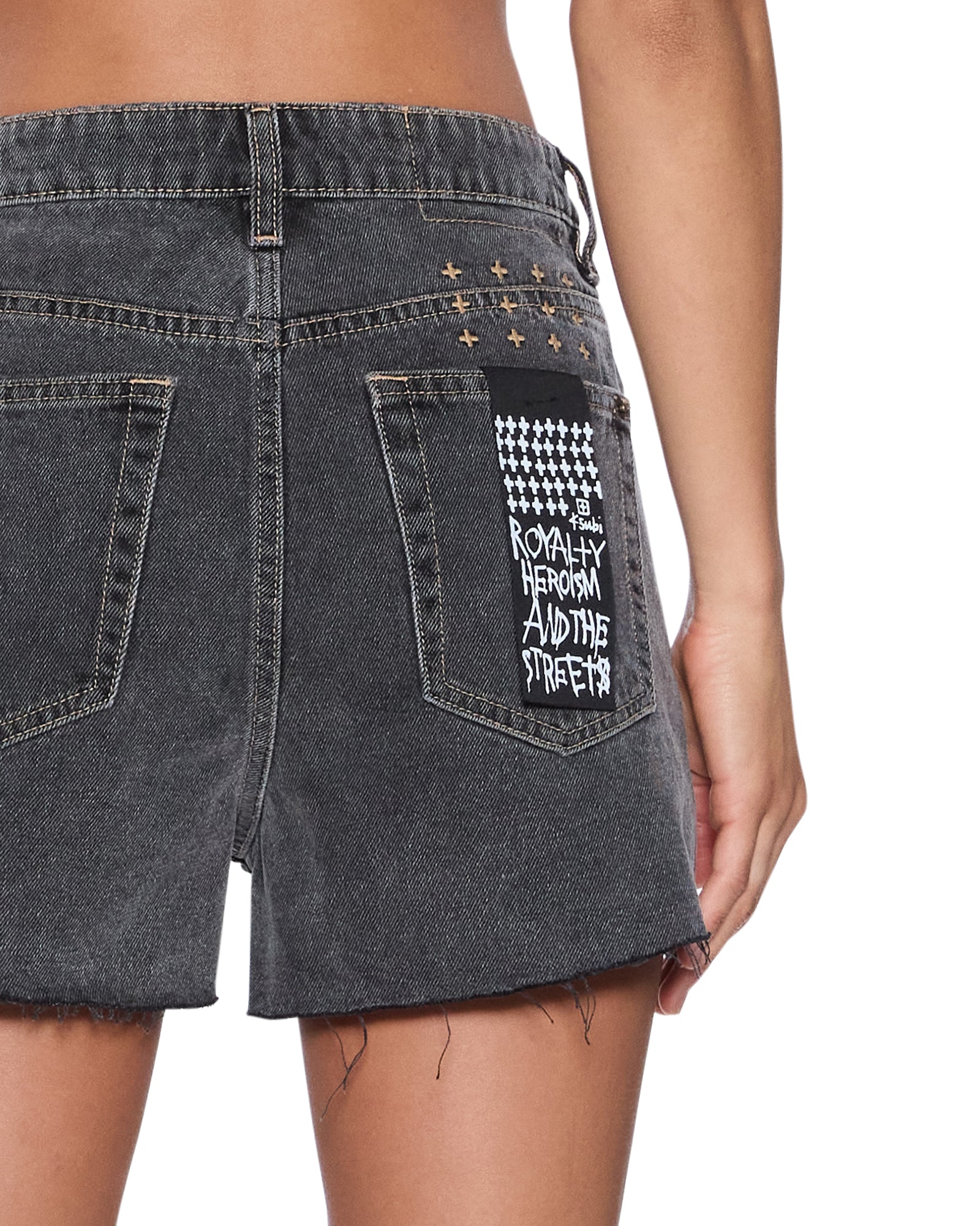 MNKSB041026023658088_3 Ksubi Rise N HI Shorts Cinder Sliced - Image 3
