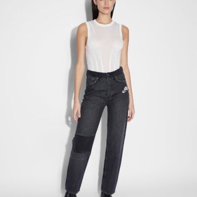 Ksubi Restrict Corset Bodysuit Ecru - Image 2