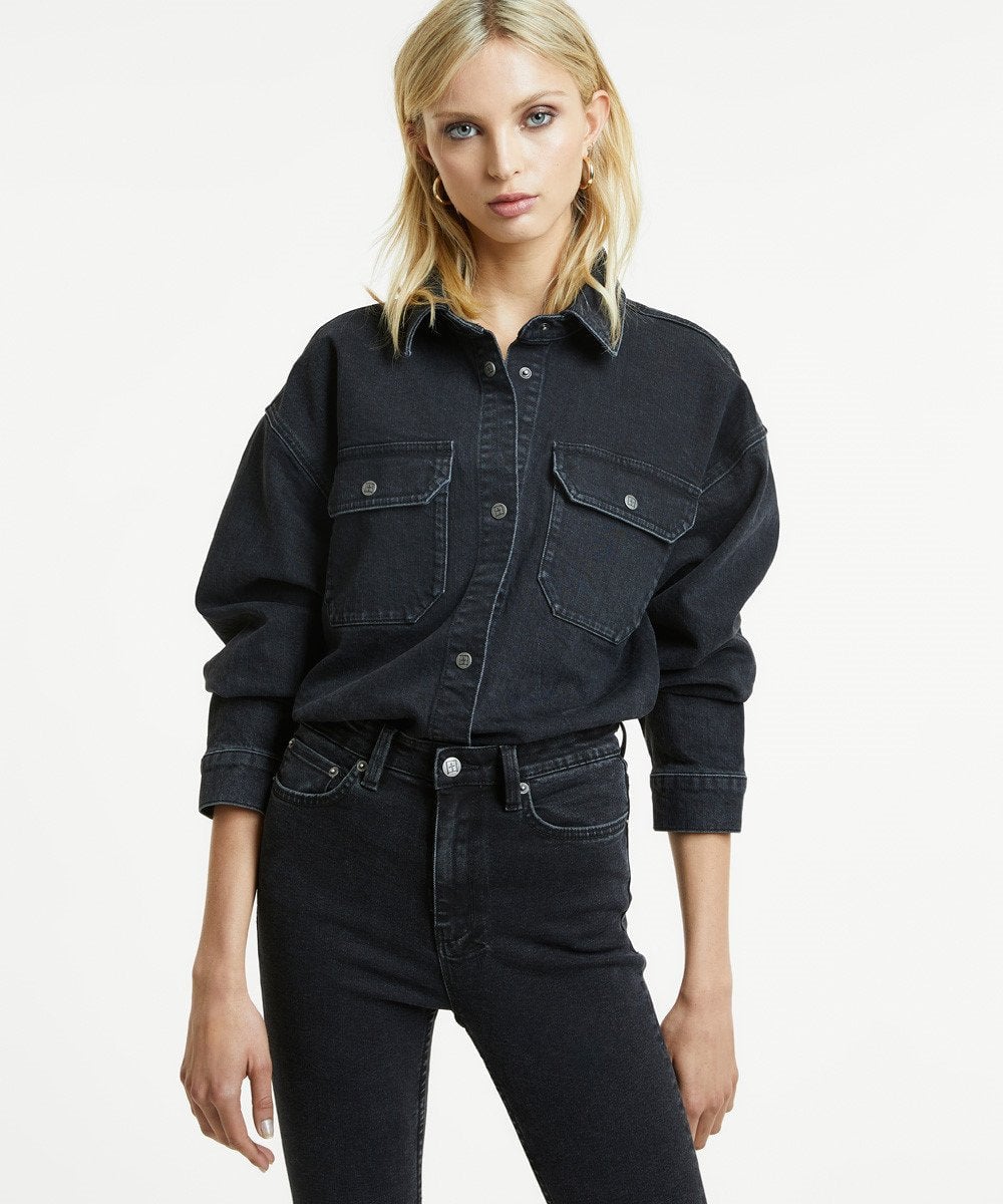 Ksubi Relaxo Shirt Dusted Black - Image 1