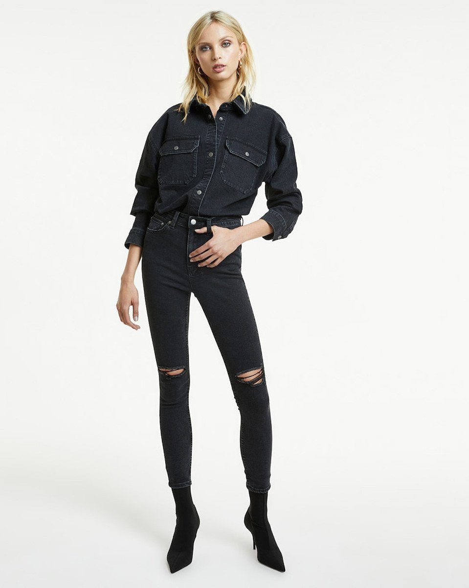 Ksubi Relaxo Shirt Dusted Black - Image 2