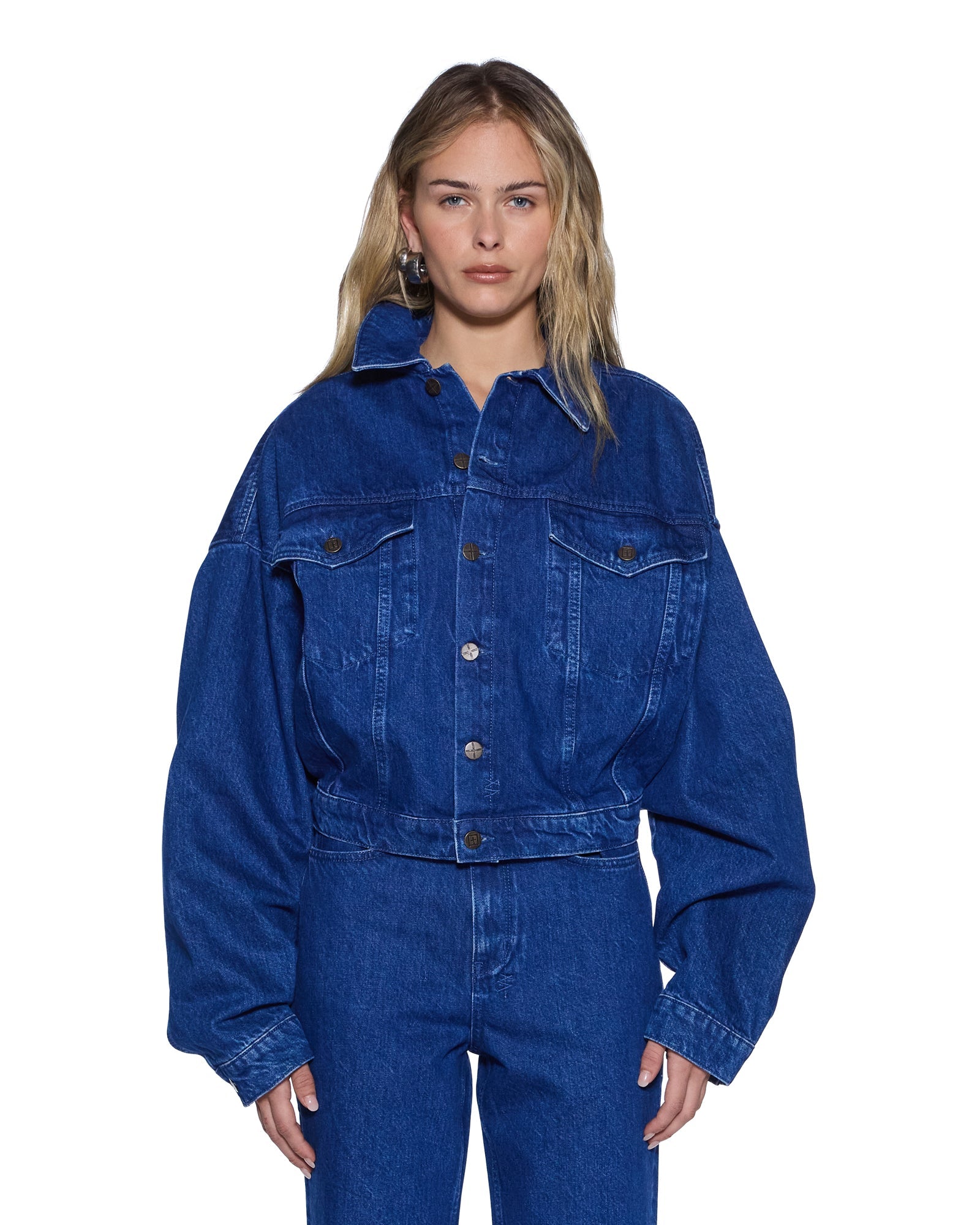 Ksubi Relax Trucker Jacket Marine - Image 1
