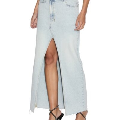 Ksubi Relax Maxi Skirt Skyfall - Image 1