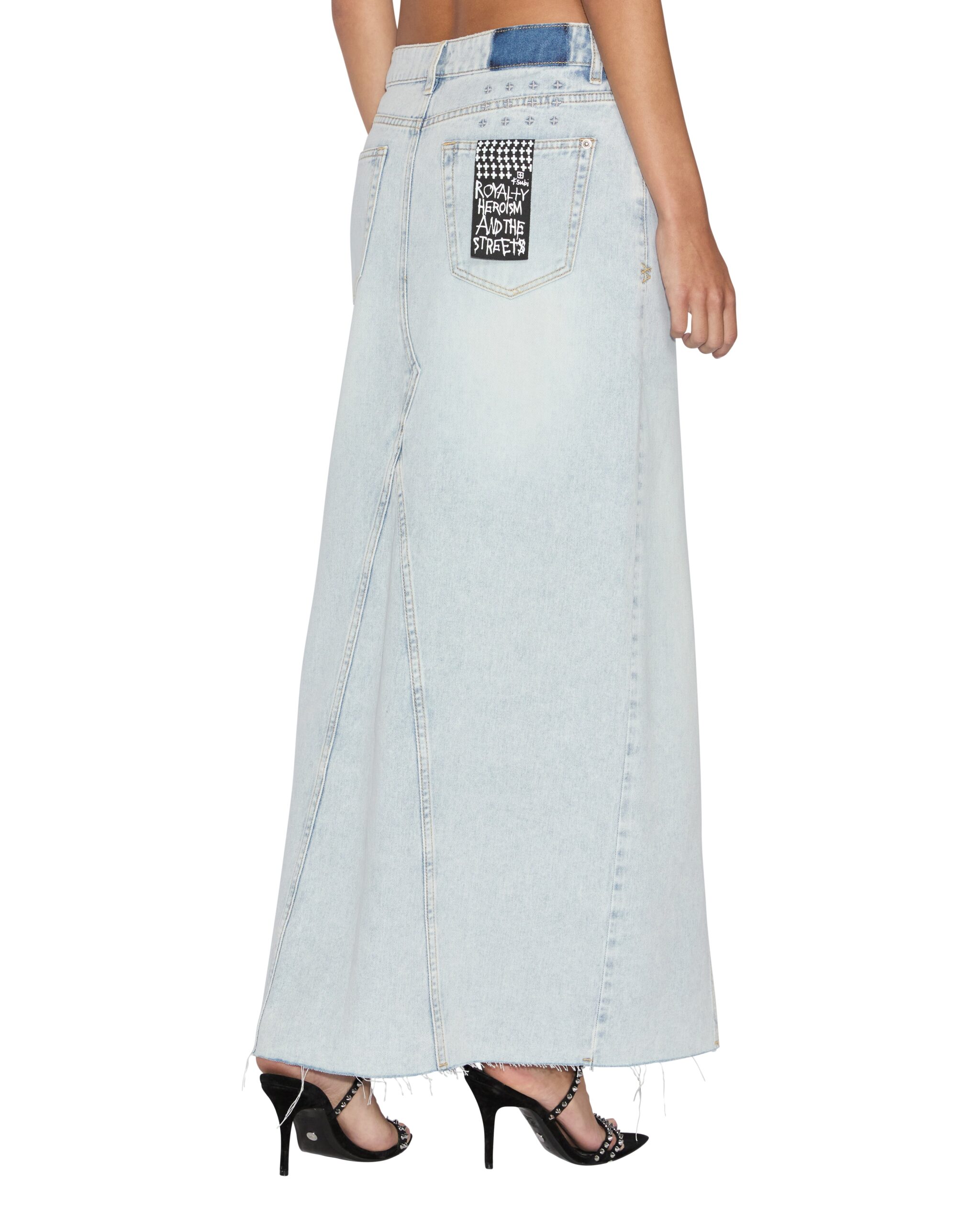 MNKSB041026023658108_3 Ksubi Relax Maxi Skirt Skyfall - Image 3