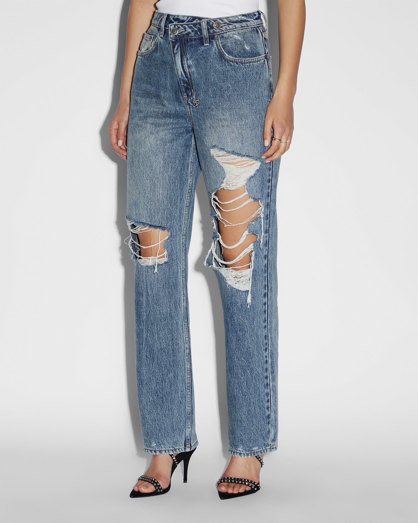 Ksubi Relax Jean Overkast Trashed - Image 1