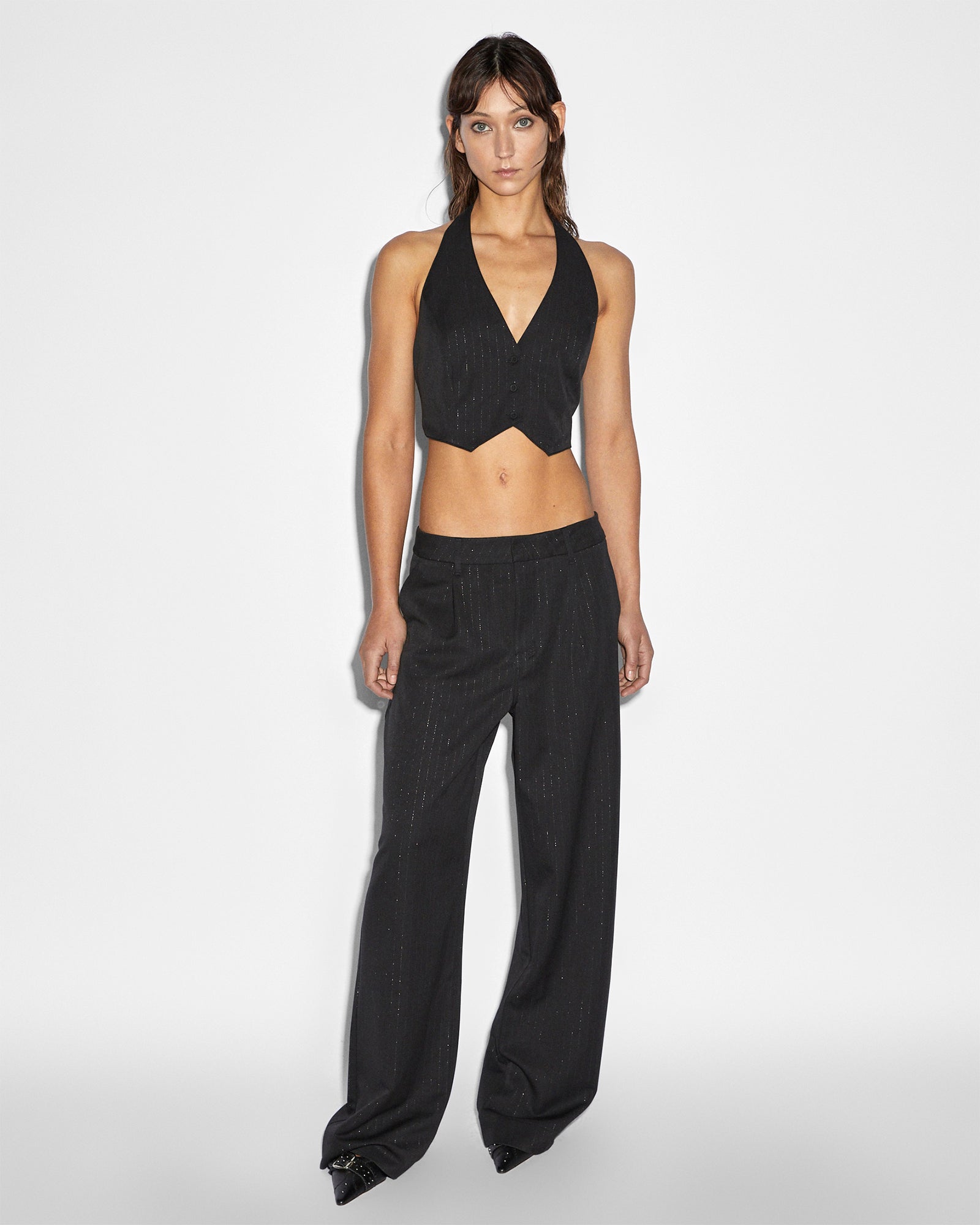 Ksubi Rebel Waistcoat Pinstripe - Image 3