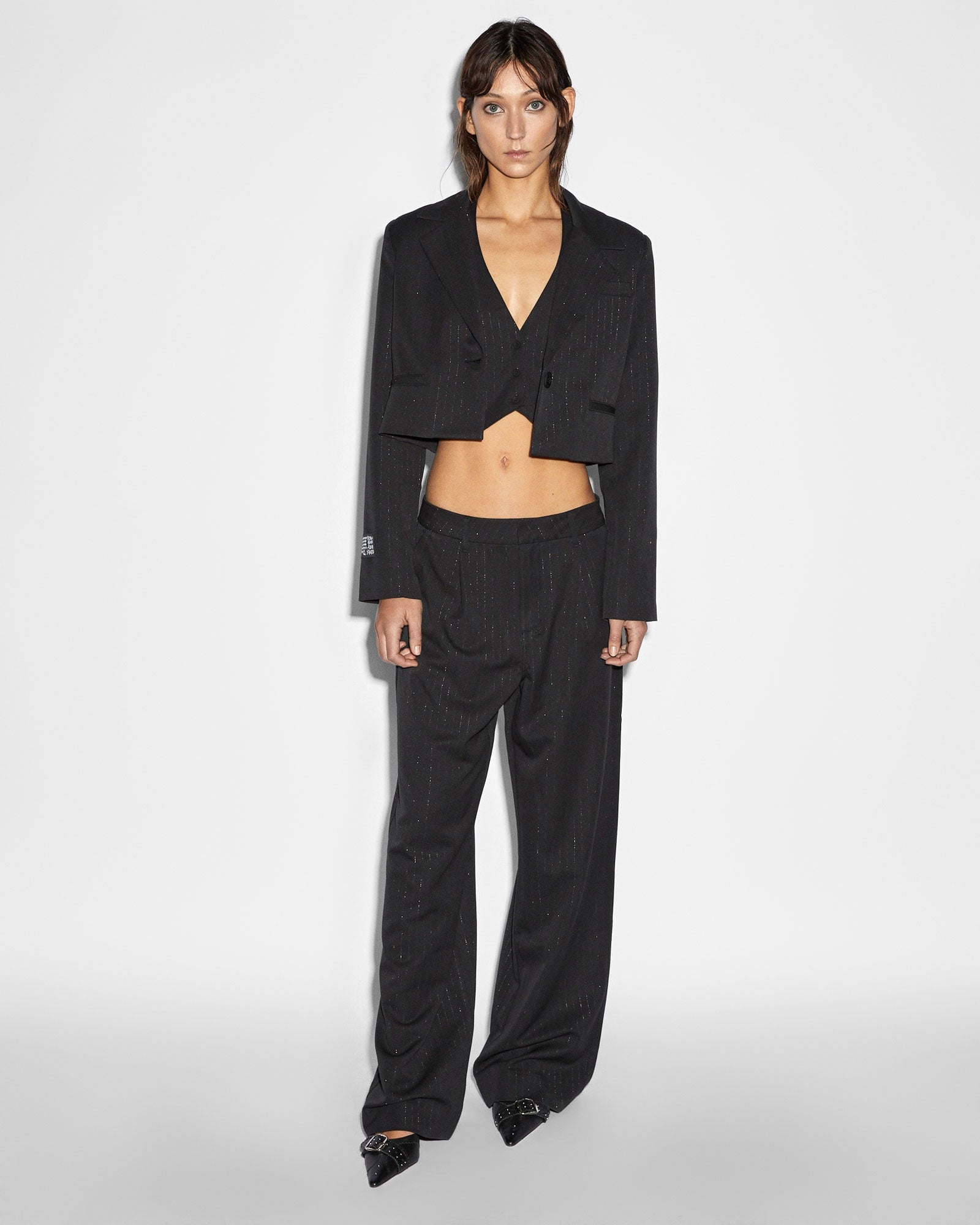 MNKSB041026023658120_2 Ksubi Rebel Trouser Pinstripe - Image 2