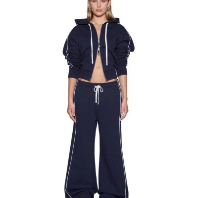 Ksubi Raceway Carter Slim Hoodie Navy - Image 2