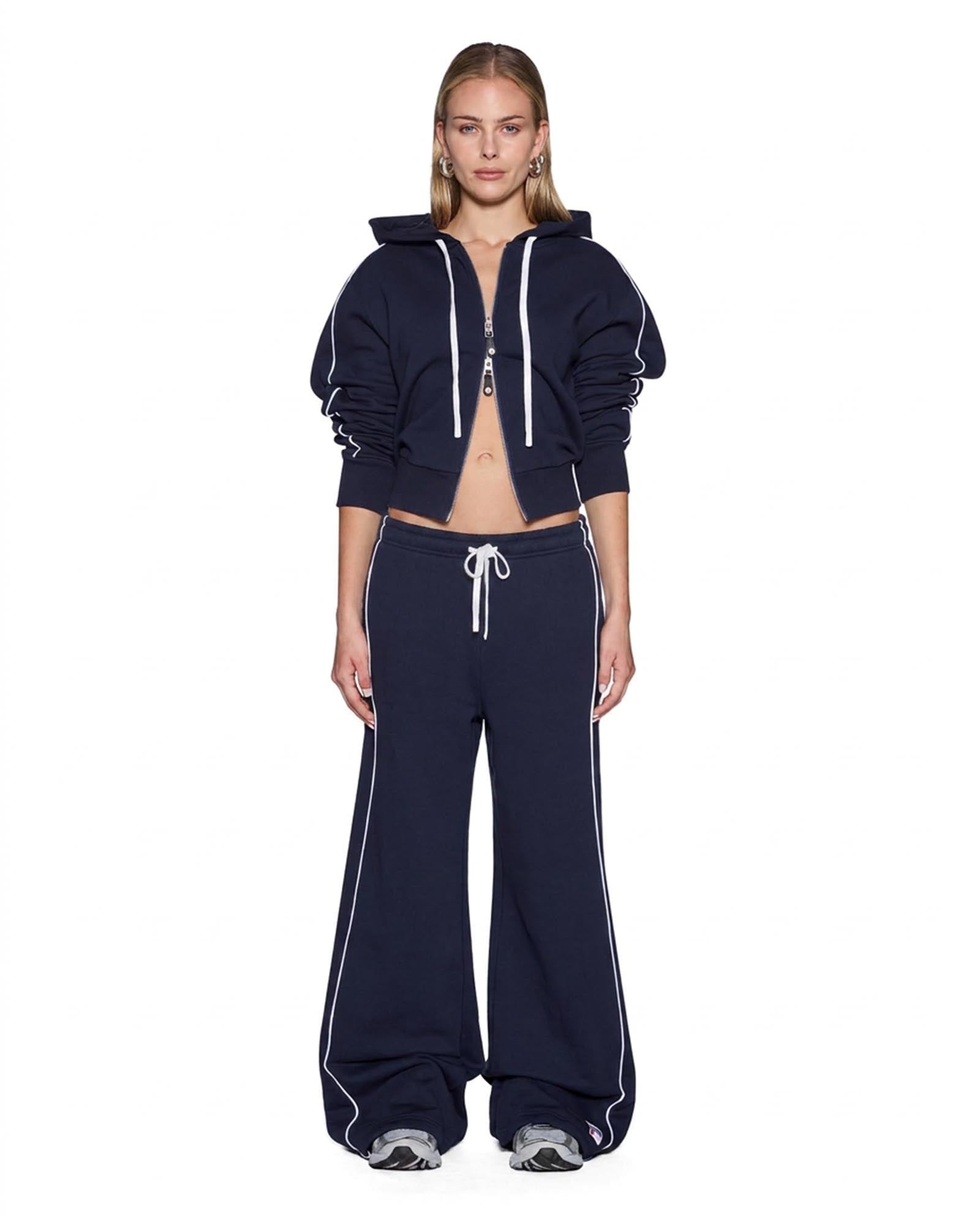 Ksubi Raceway Carter Slim Hoodie Navy - Image 2