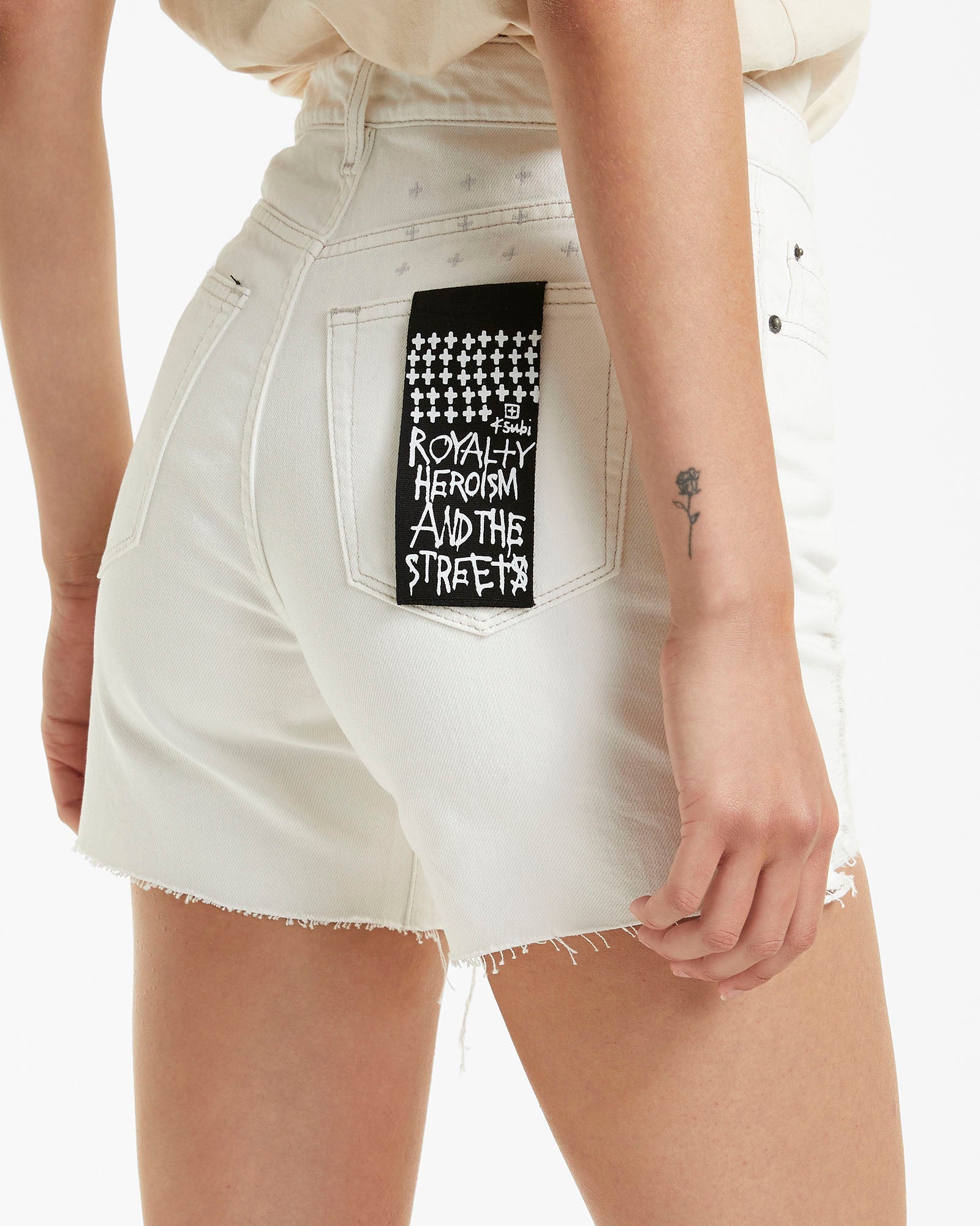 MNKSB041026023658133_2 Ksubi Racer Short Blizzard Trashed - Image 2