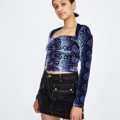 Ksubi Ponty Mython LS Top Snake - Image 1