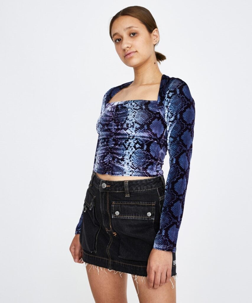 Ksubi Ponty Mython LS Top Snake - Image 1