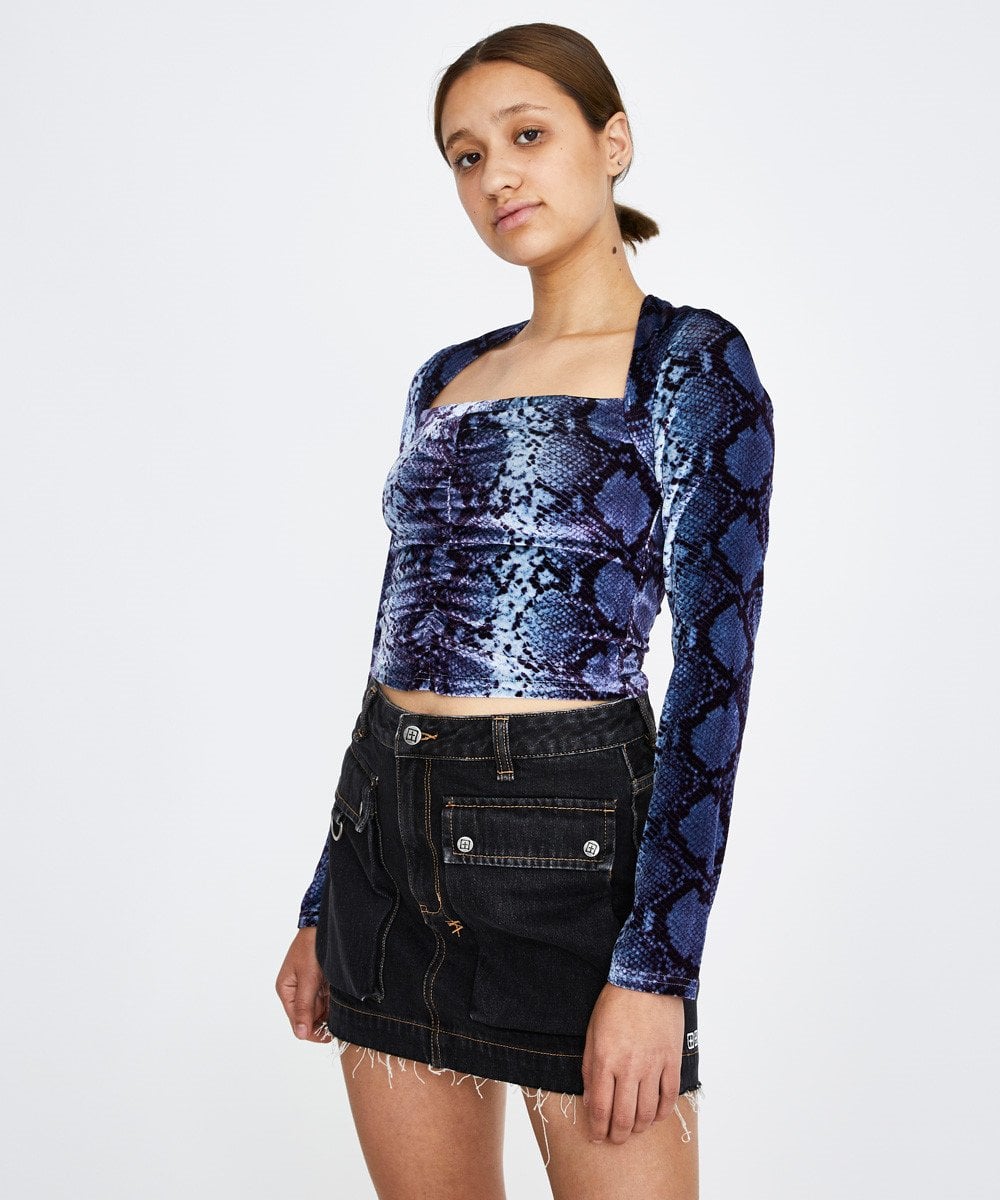 Ksubi Ponty Mython LS Top Snake - Image 1
