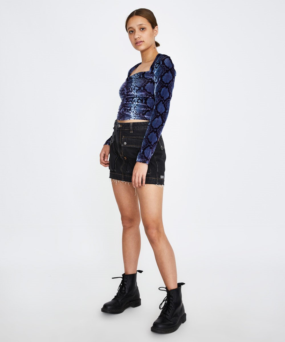 Ksubi Ponty Mython LS Top Snake - Image 3