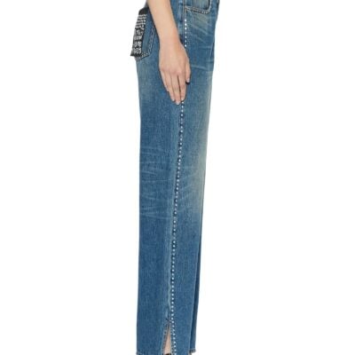 Ksubi Playback Texas Blue Studded - Image 1