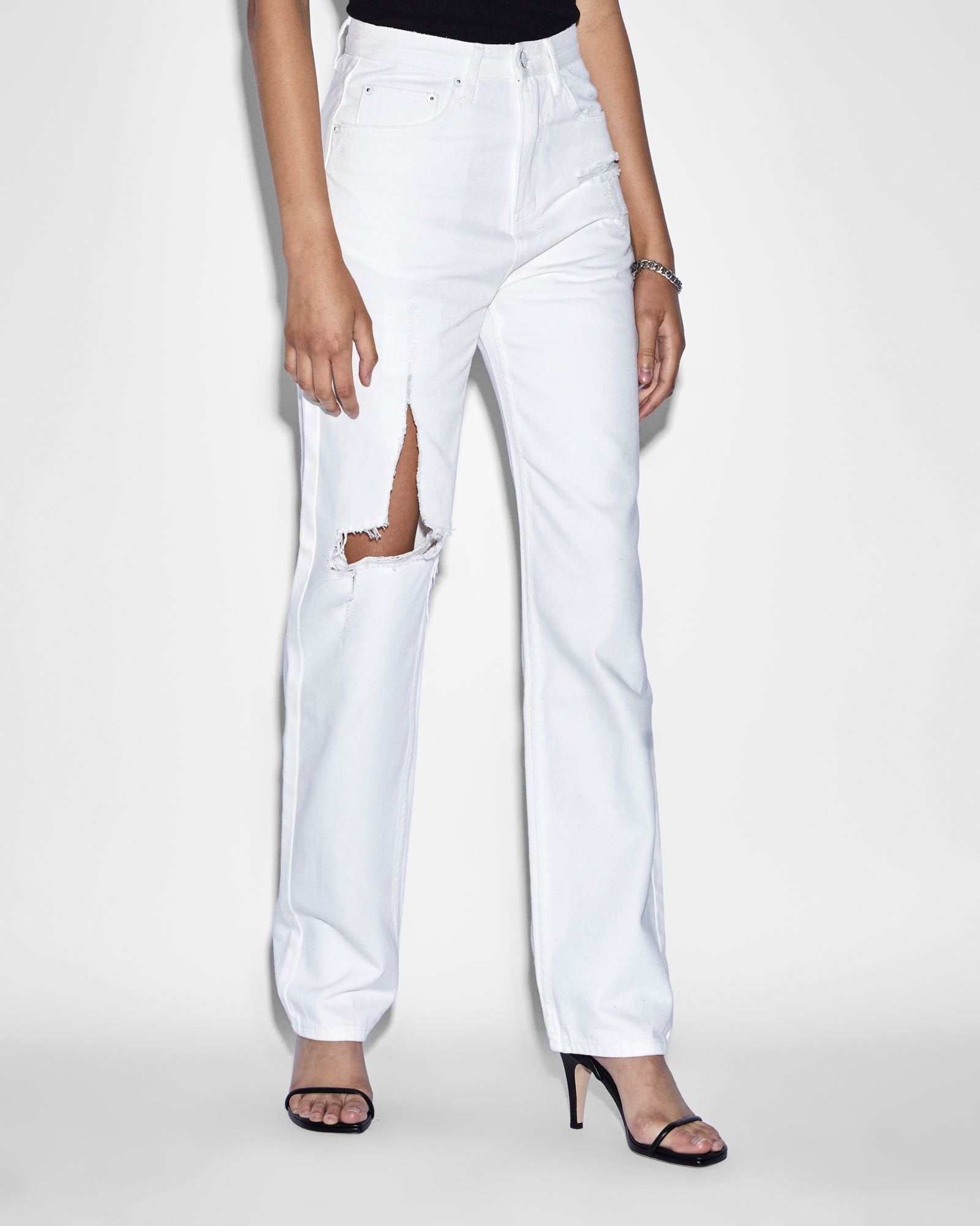 Ksubi Playback Blanc Sliced - Image 1