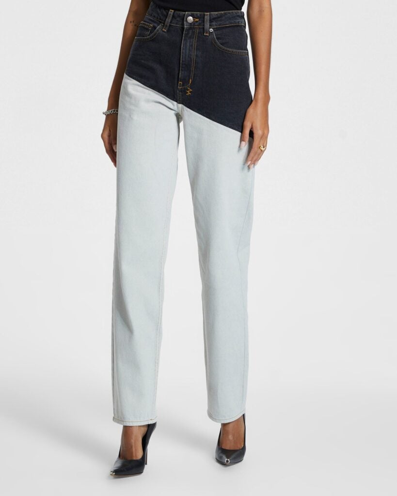 Ksubi Playback Black/bone Spliced - Image 1