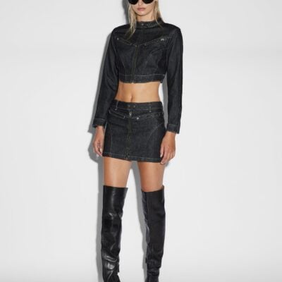 Ksubi Paradigm Skirt Midnight - Image 2