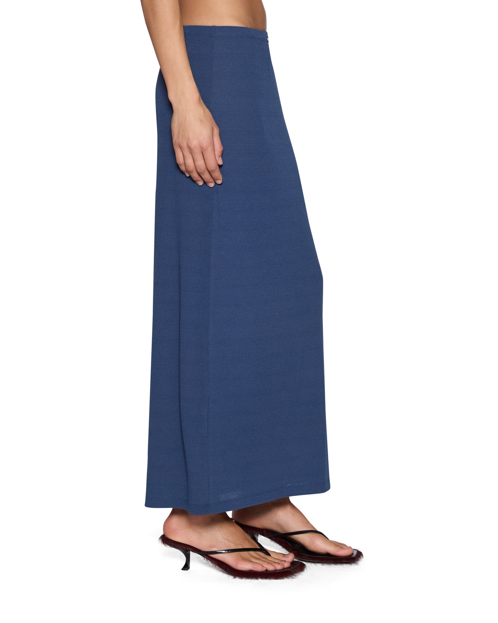 MNKSB041026023658198_3 Ksubi Nina Midi Skirt Mesh Granite Blue - Image 3