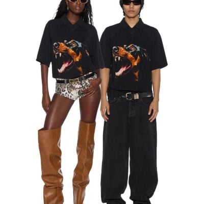Ksubi Mowalola Doberman Jersey Black - Image 1