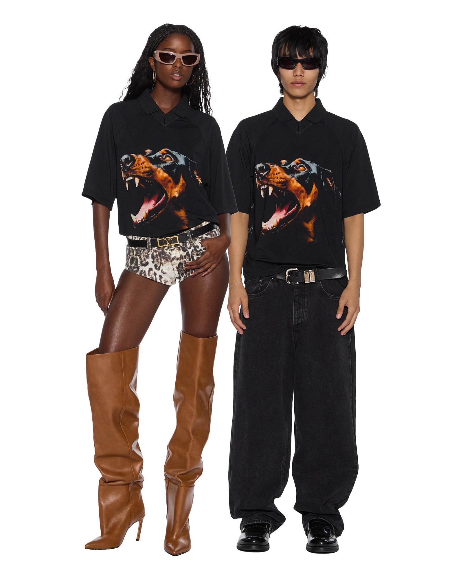 Ksubi Mowalola Doberman Jersey Black - Image 1