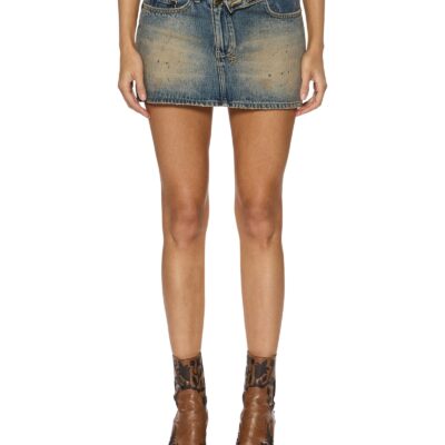 Ksubi Micro Mini Skirt Flip Dune - Image 2