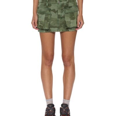 Ksubi Micro Mini Cargo Skirt Hash Camo - Image 2