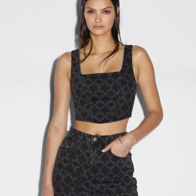 Ksubi Merge Bustier Iconic Etched - Image 1