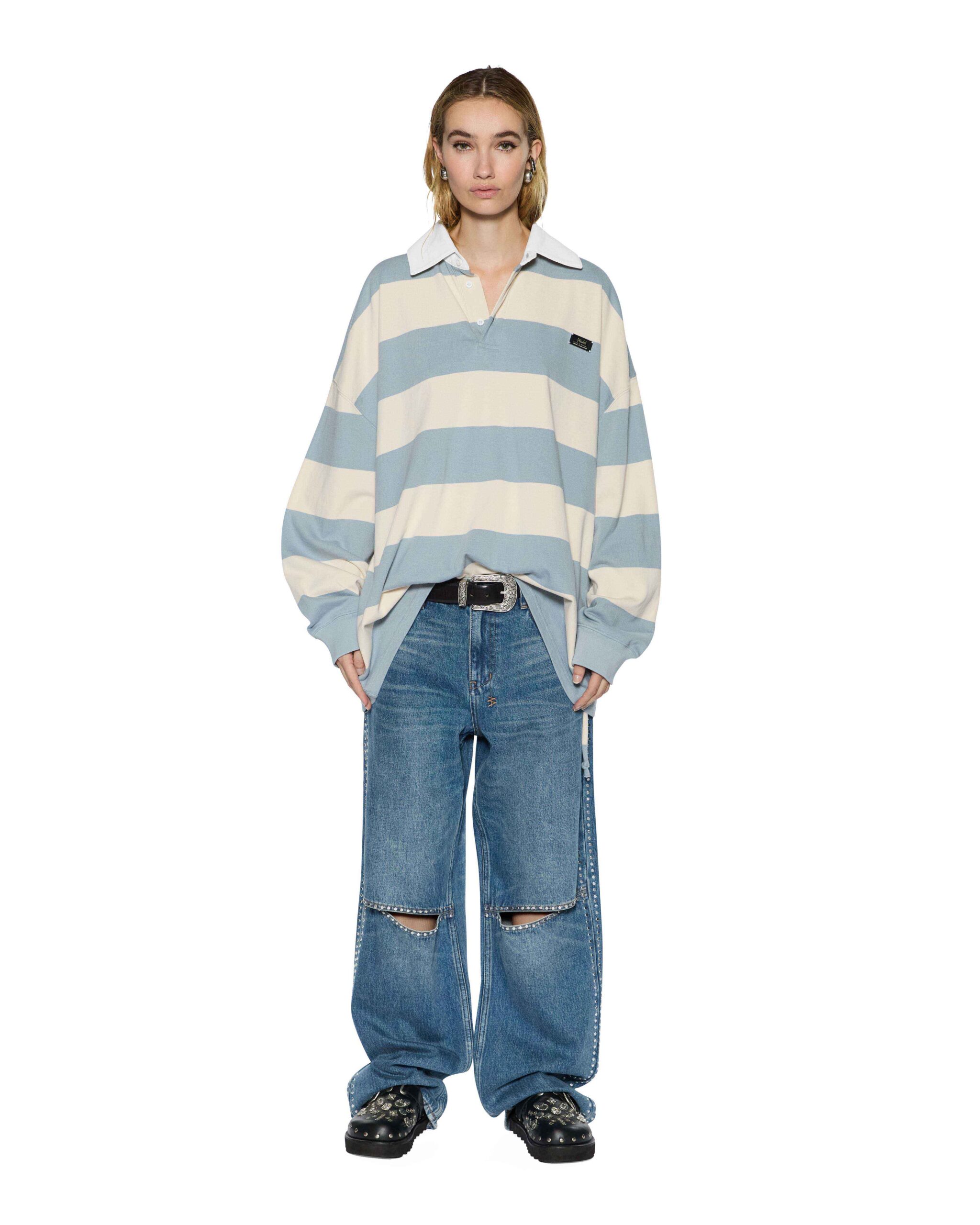 MNKSB041026023658223_2 Ksubi Low Rider Texas Blue Studded - Image 2