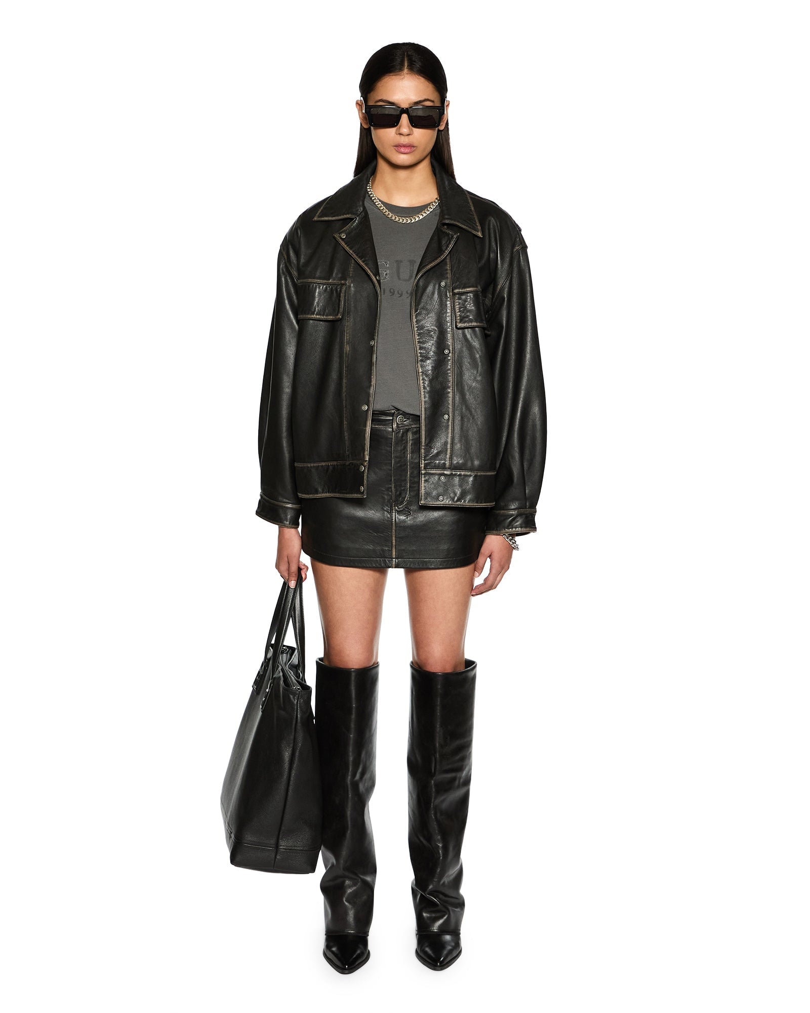 Ksubi Low Rider Mini Aged Black - Image 1