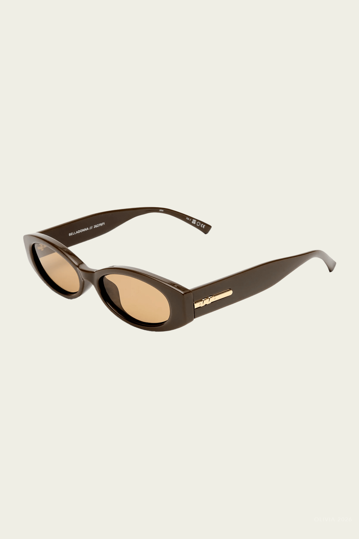 MNLESP041026050114330_2 Le Specs Belladonna Oval Sunglasses - Image 2
