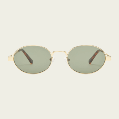 Le Specs Poseidon Deux Oval Sunglasses - Image 1